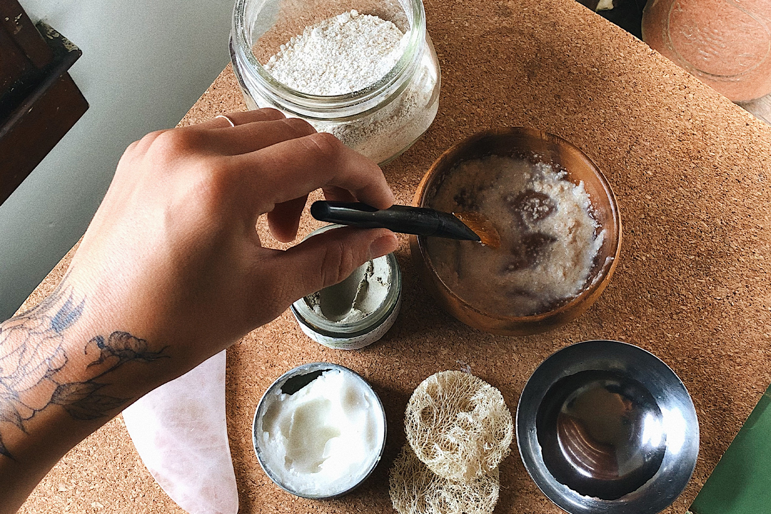 Concauction of homage skincare