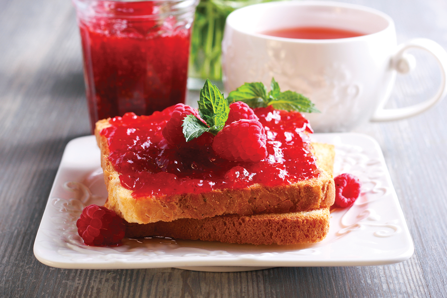 Swedish Low-Sugar Raspberry Jam