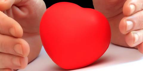 Someone taking care of their own heart