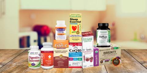 a selection of all-natural digestive remedies and more