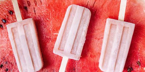 frozen watermelon pops