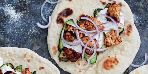 Ready to eat, Chicken Souvlaki.