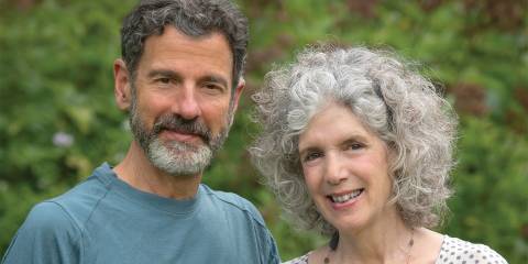 Photo of Paul and Barbi Schulick, founders of New Chapter and ByOm.