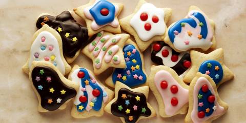 holiday-themed cookies