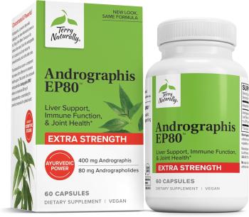 Terry Naturally Andrographis EP80 Extra Strength