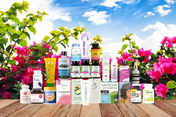 a massive collection of all-natural products for women