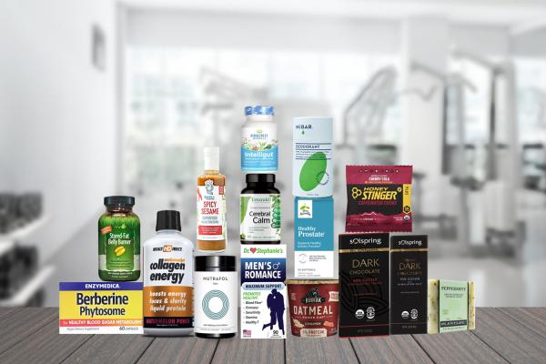 a wide variety of all-natural supplements and healthy foods