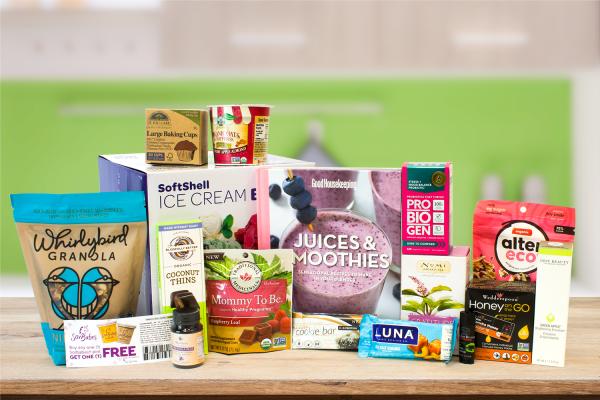 A selection of all natural snacks, body care products, supplements, and a few other goodies