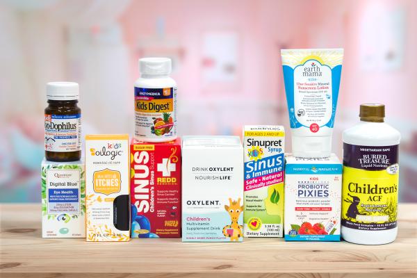 All-natural products for childrens' health