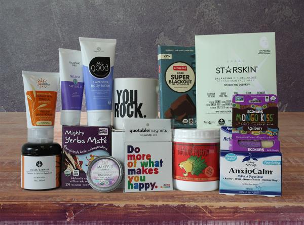 A collection of feel-good products