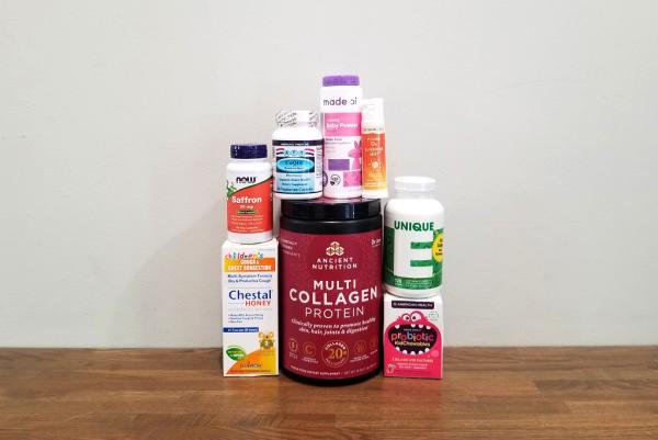 a wide variety of all-natural supplements