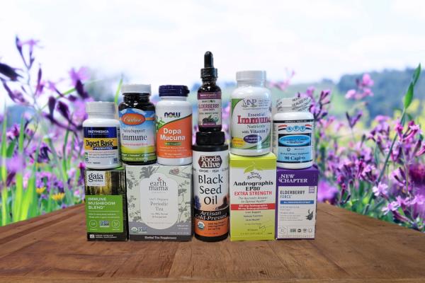 a wide variety of all-natural supplements
